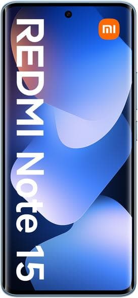 XIAOMI Redmi Note 15 4G (LTE) Smartphone 8GB/256GB Blå