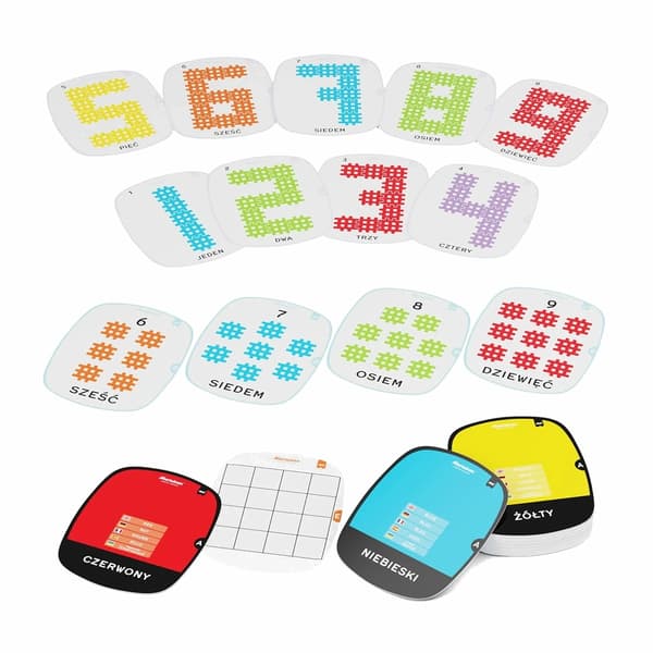 Marioinex Mini Waffle Fun Math EDU 444 bitar för barn 2+