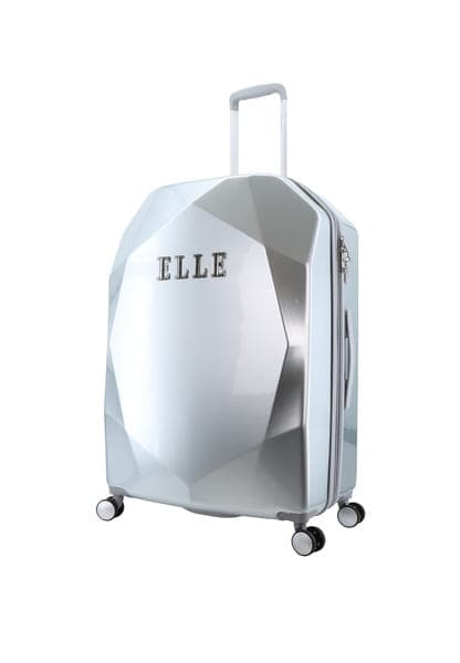 ELLE Diamond Silver -suuri matkalaukku
