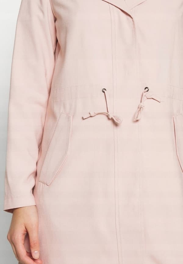 ONLY DAMEFRAKKE CLASSIC PINK AUTUMN TRANSITION S