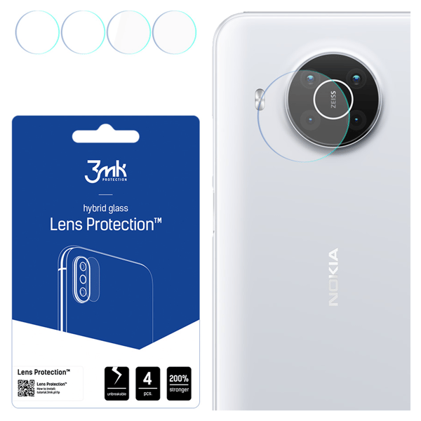 Nokia X10 - 3mk linsskydd
