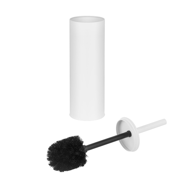 Teesa wc-harja, mattavalkoinen, teräsputki