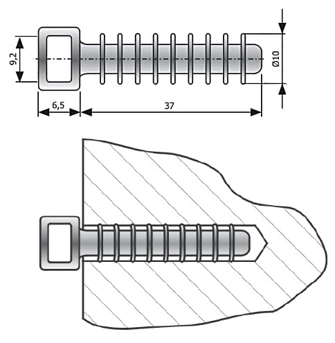 D-10*P100 holder