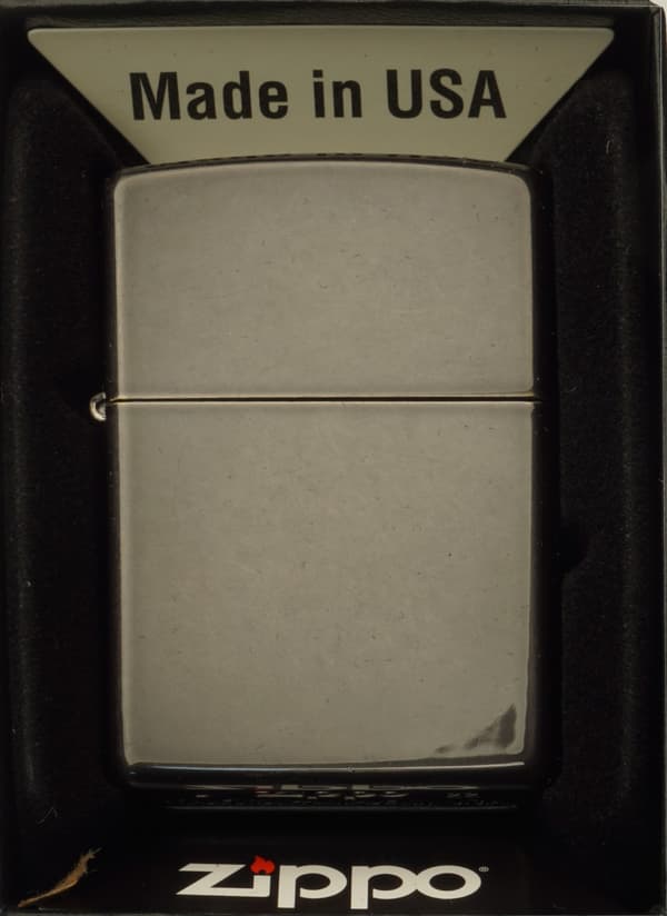 ZIPPO REG GREY DUSK MT LTR Lighter