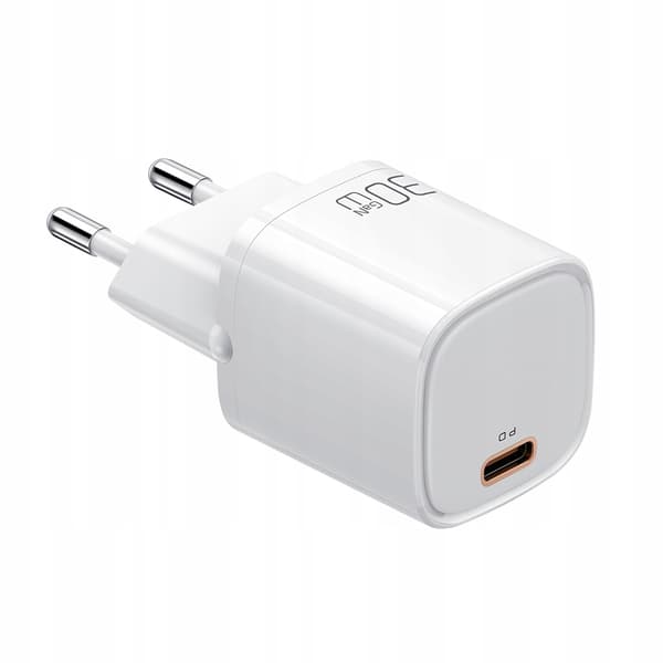 MCDODO SNABB VÄGGLADDARE USB TYP C NÄMFÖRING 30W + USB-C KABEL 1M