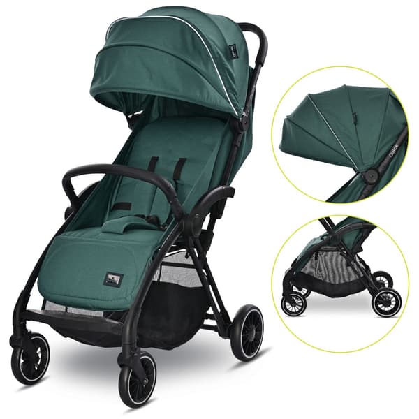 Lorelli Quick - automatisk foldbar klapvogn op til 22 kg | Røget