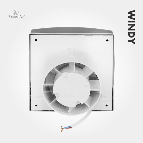 Kylpyhuonetuuletin WINDY 150 S SILVER