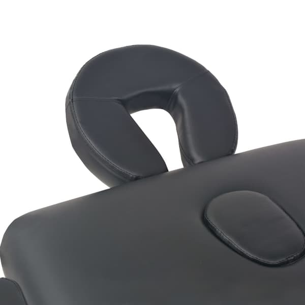 vidaXL foldbar massagebriks 10 cm tyk 2-zoner sort