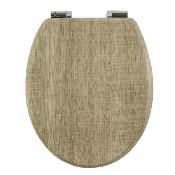 TOILETSÆDE I NATURLIG MDF