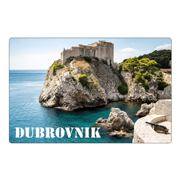 Køleskabsmagnet Dubrovnik Fort Lovrijenac