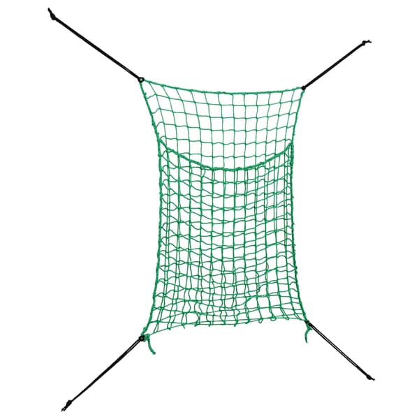 vidaXL Hönät, 2 st, Rektangulära, Grön, 200x120 cm, PP
