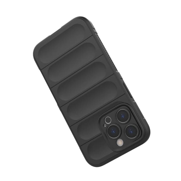 Magic Shield-cover til iPhone 13 Pro Max fleksibelt pansret cover mørkeblå
