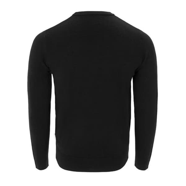 Lee Cooper Herre Sort Sweater, Langærmet, Rund Hals, Størrelse XL