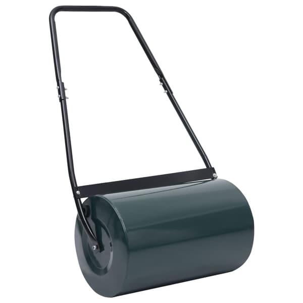 vidaXL plænetromle grøn og sort 63 cm 50 L