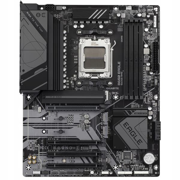 Gigabyte B650 EAGLE bundkort, AM5, DDR5, PCIe 5.0