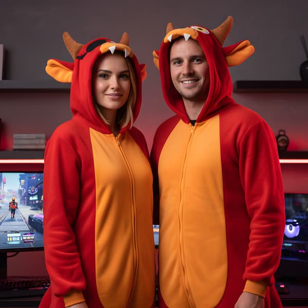 Kigurumi-pyjamas Foxy M 155-165 cm