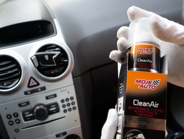 MOJE AUTO - CleanAir - Klimaanlægsfrisker og ventilationsfrisker - sort 150ml