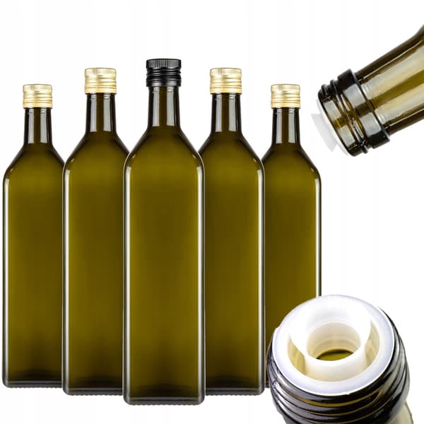 40x flasker MARASCA OLIVE 1L med DISPENSER