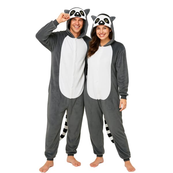 Kigurumi-pyjamas Lemur M: 155 - 165 cm