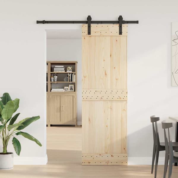 vidaXL monteringssystem til skydedør 152 cm stål sort