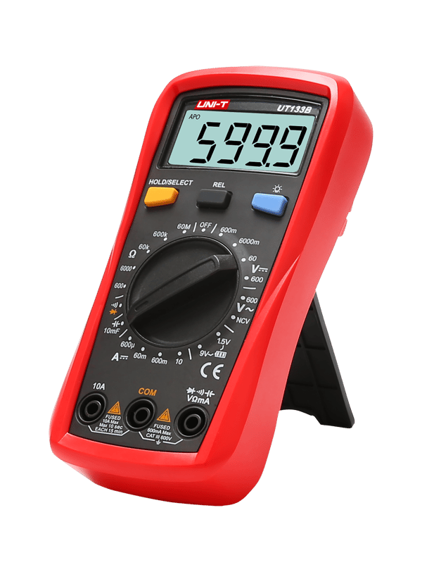 Yleismittari Uni-T UT133B multimetri akkutesti