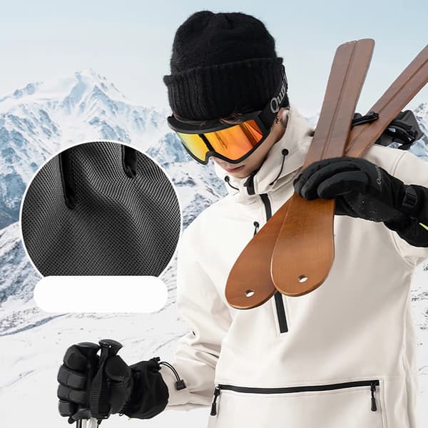 Qunature Skihandsker - Finger Style Sort M