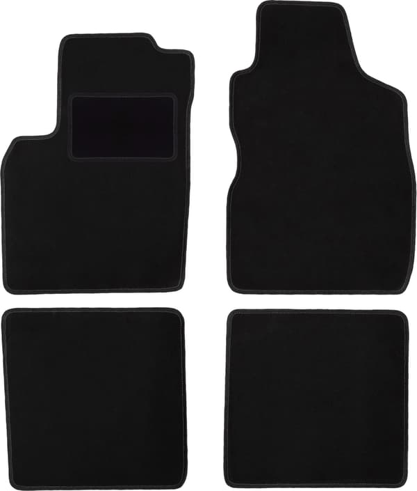 Velourmåtter sæt til: Fiat Panda II hatchback (2002-2010)