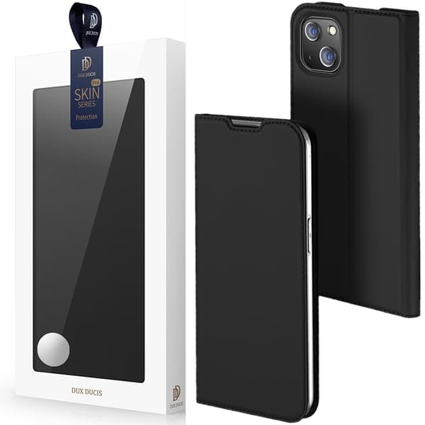 Dux Ducis Skin Pro Holster Cover med Flip iPhone 14 Plus Sort