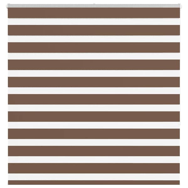 vidaXL Zebra rullegardin, birk, stofbredde 135,9 cm, polyester