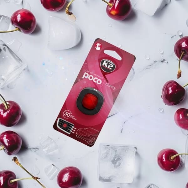K2 V354 POCO CHERRY. Kalvollinen tuoksu ruudukossa