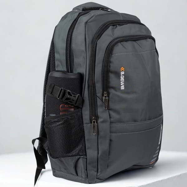 Stadssäck grå rymlig modern för ungdom för laptop 15,6" VIO BG82237 grå