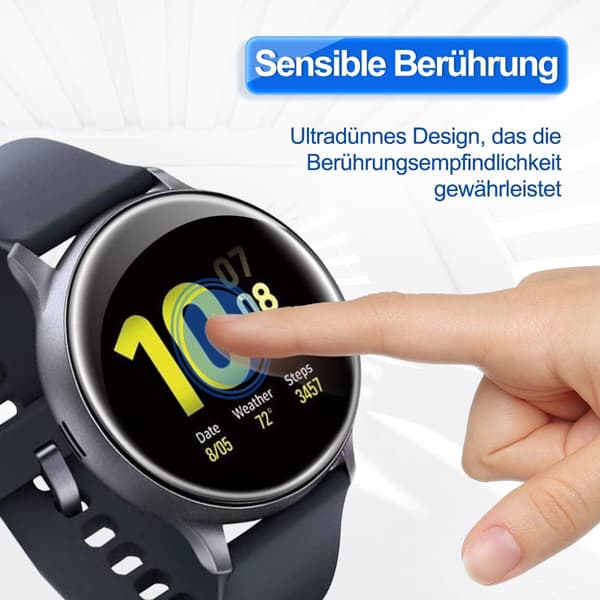 4x SAMSUNG GALAXY WATCH ACTIVE 2 44 mm 1,4" NÄYTÖNSUOJA