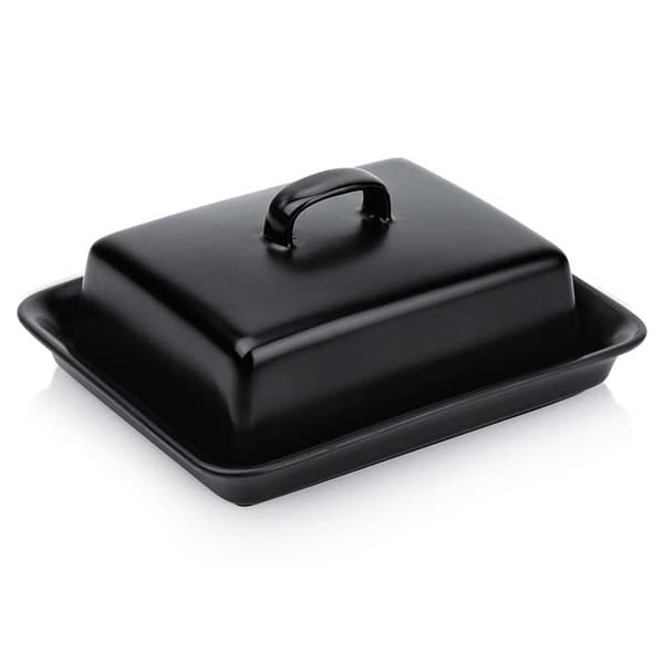 SMØRFAT KERAMISK SMØRFAT SORT 139679