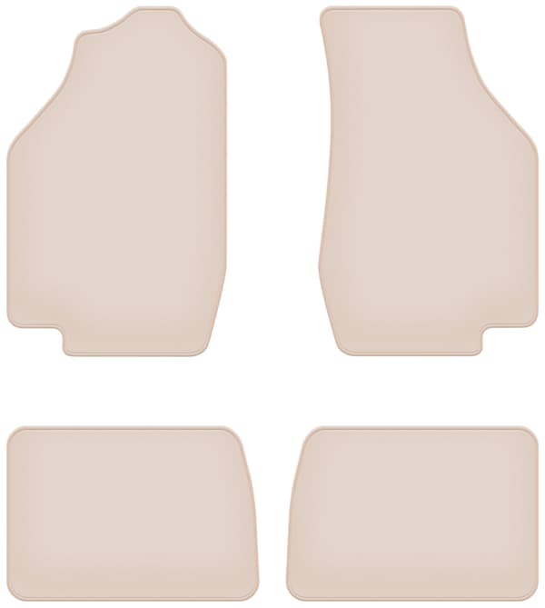 Beige premium måtter til Honda Civic IV hatchback 1987-1991
