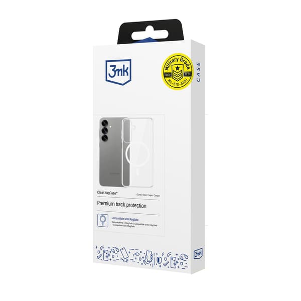 Samsung Galaxy S25+ - 3mk kirkas MagCase
