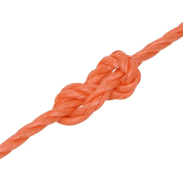vidaXL Arbetsrep, Orange, 8 mm, 50 m, Polypropylen