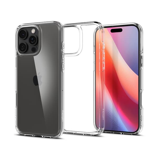 Spigen Ultra Hybrid - Etui til iPhone 16 Pro (Klar)