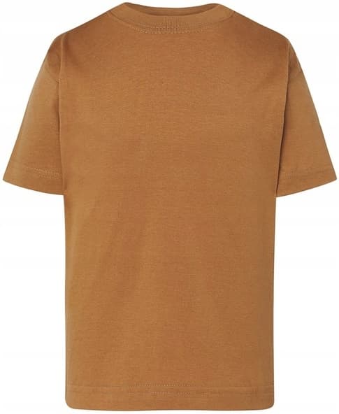BRUN bomulls-T-shirt 7-8 år