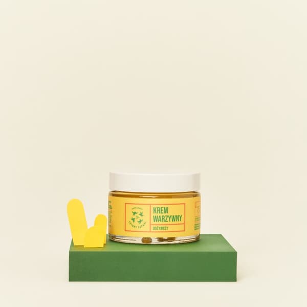 Mydlarnia Cztery Szpaki, närande ansiktskräm - Vegetabilisk, 50 ml