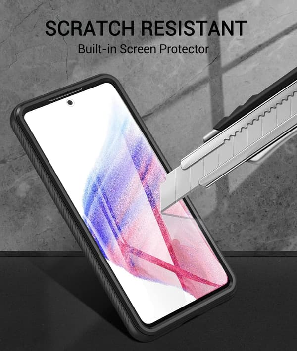 SORT BUMPER ETUI TIL SAMSUNG GALAXY A33 5G