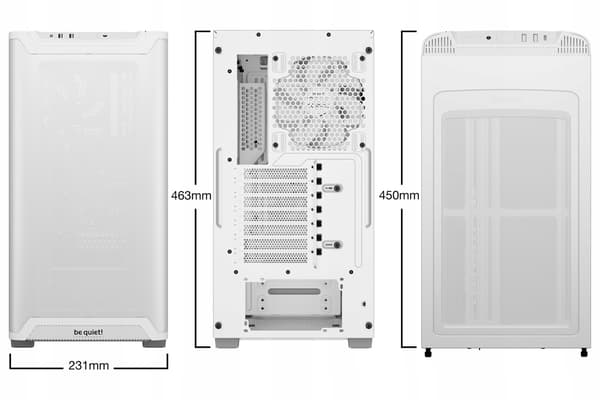 BE QUIET! Pure Base 501 Airflow Midi Tower computerkabinet