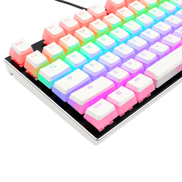 Kytkimet Redragon A130 PBT Doubleshot Valkoinen