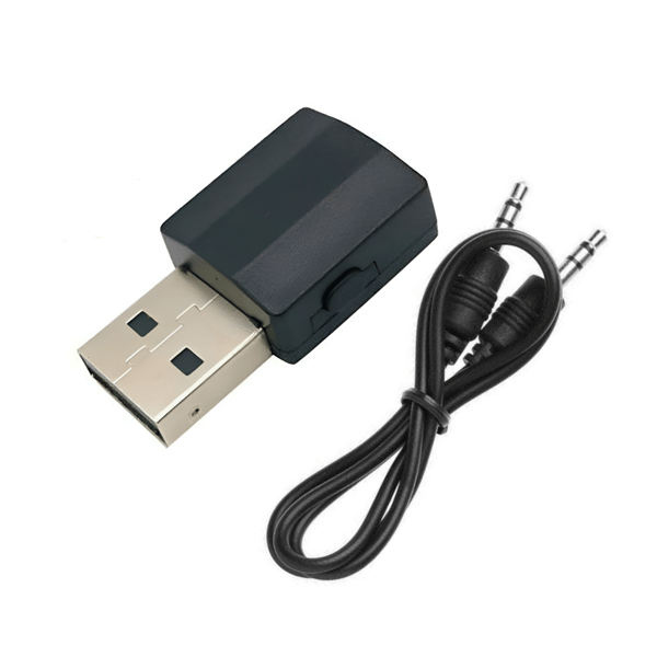Bluetooth 5.0 adapter lydmodtager med jack 3,5 mm udgang