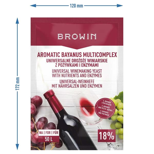 Aromatisk Bayanus-komplex zest. börja. gör vin 40g