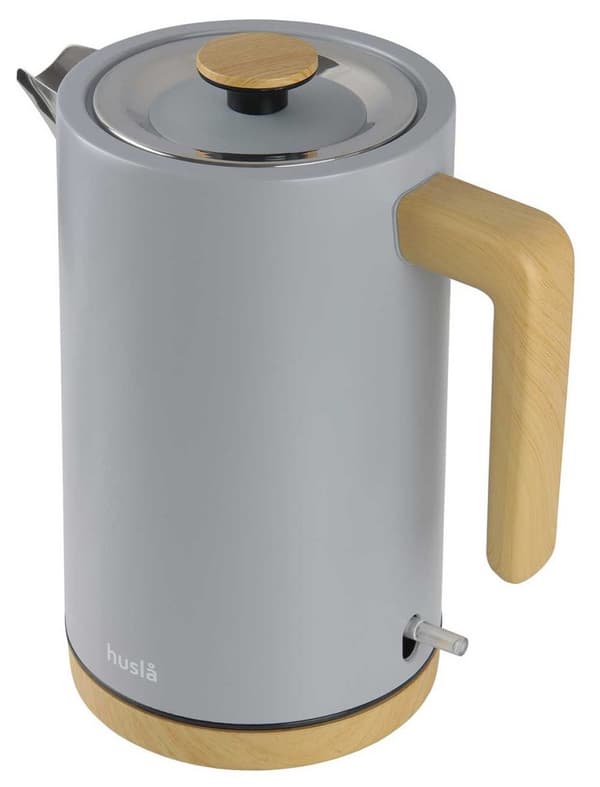 HUSLA ELKEDEL 1,5L grå 73904