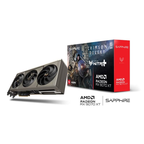 Grafikkort SAPPHIRE NITRO RX 9070 XT OC 16G C DES
