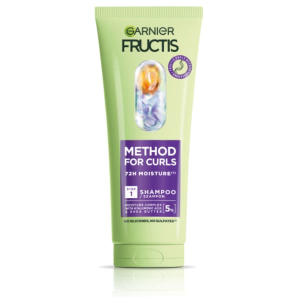 Garnier Fructis Curls Method återfuktande schampo för lockigt hår 200ml