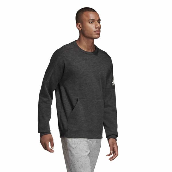 Herre Adidas Stadium Sweatshirt Sort Grafit XL
