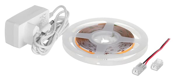 Activejet 3m COB LED-nauha virtalähteellä, neutraali väri, IP20