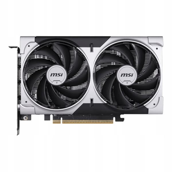MSI RTX 5050 8GB VENTUS 2X OC grafikkort, silver